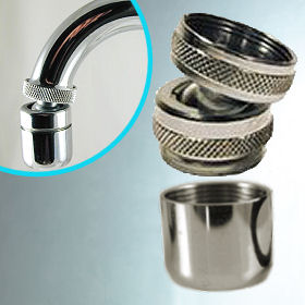 Voir dtails> Tte de robinet orientable 360 (22x100-Femelle)