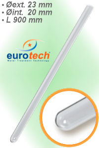 Voir dtails>  Tube Quartz EuroTech pour lampes UV-40 ou 75 Watts (emballage box)