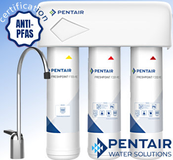 Purificateur sous vier Pentair Freshpoint F3000-B2B -3 niveaux -Certifi anti-PFAS