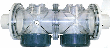Vase STRILOR-Systme7 Cuivre/Argent Double (complet prassembl)