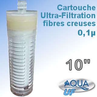 Cartouche 10'' AQUA� Ultra-Filtration Fibres creuses (0,1 micron)