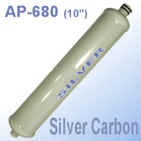 Cartouche  Charbon actif en Grains (CAG) & ARGENT (antibactrien) - AP
