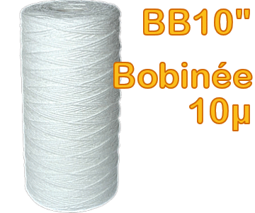 Cartouche  Sdiments Bobine 10 microns - Big Blue 10''