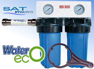 Voir> Combin WATER'ecO 10'' - Big Duo et Anti-Calcaire cologique SAT