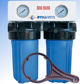 Purificateur BIG-DUO 10'' (5+Charbon Bloc)