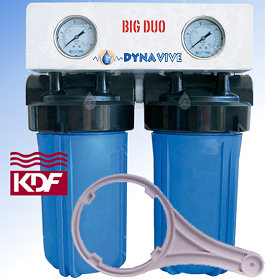 Purificateur BIG-DUO 10'' (5+CAG+KDF 300gr)