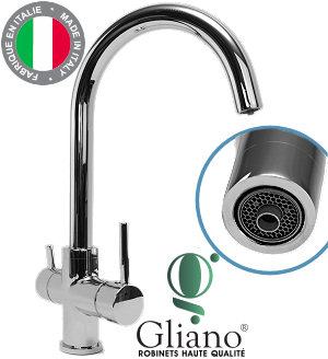 Voir> Robinet mitigeur 3 voies GLIANO-301 - CHROME