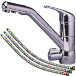 Robinet mitigeur 3 voies CLASSIC - Chrom