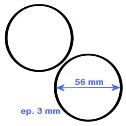 Sachet 2 Joints Toriques porte membrane standard Osmoseur