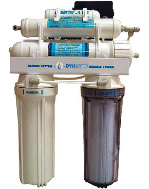 DYNAVIVE - Osmoseur Aquapro RO-4000PP 4 niveaux à pompe PERMÉATE avec option anti-calcaire