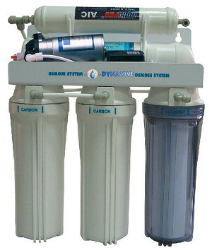 DYNAVIVE - Osmoseur Aquapro RO5000-PBAT 5 niveaux à pompe BOOSTER et option anti-calcaire