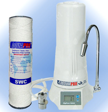 DYNAVIVE - Fontaine TOP purification sur &eacute;vier - r&eacute;f.ACT1DF